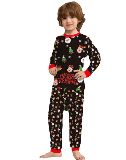 Conjunto de pijamas a juego para toda la familia en Navidad, pijamas navideños familiares, pijamas de Navidad, ropa de dormir para celebrar la Navidad.