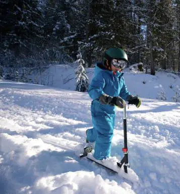 Scooter de Pies de Nieve