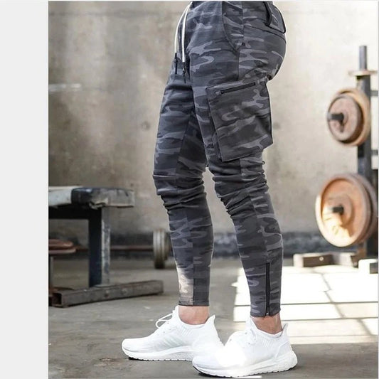 Joggers de Algodón de Corte Slim para Hombre: Pantalones Deportivos para Correr y Culturismo. - Ssportiva