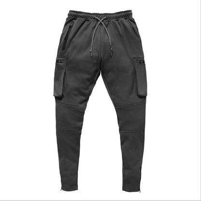 Joggers de Algodón de Corte Slim para Hombre: Pantalones Deportivos para Correr y Culturismo. - Ssportiva